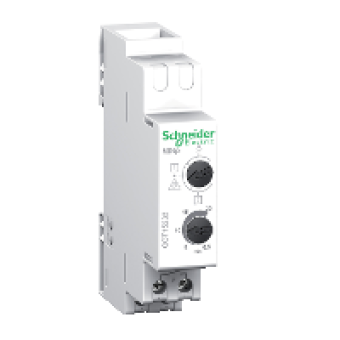 CCT15233 - Acti 9 - MINp - silent electronic timer - adjustable from 0.5 to 60 minutes, Schneider Electric