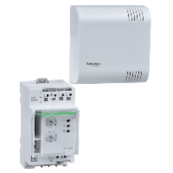 CCT15841 - Acti 9 - TH4 - thermostat - 1 zone - +8 °C to +26 °C, Schneider Electric