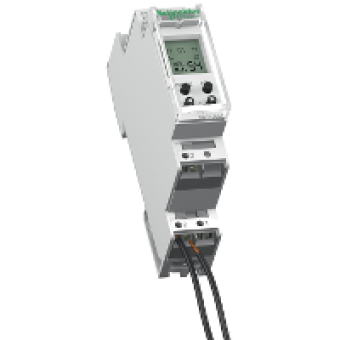 CCT15854 - Acti 9 - IHP - 1C digital time switch - 24 hours + 7 days, Schneider Electric