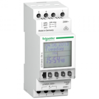 CCT15910 - Acti 9 - ITA - 1C yearly time switch - 24 hours + 7 days + year, Schneider Electric