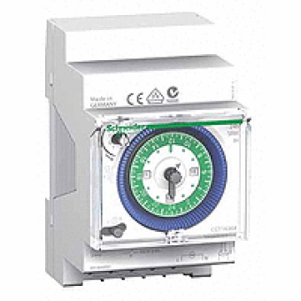 CCT16364 - Acti 9 - IH - mechanical time switch - 24 h - without memory, Schneider Electric CCT16364 - Acti 9 - IH - mechanical time switch - 24 h - without memory, Schneider Electric