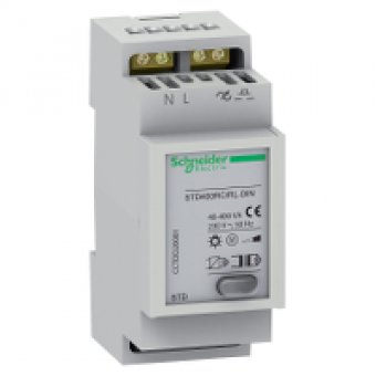 CCTDD20001 - STD - DIN - remote control dimmer - 400 W, Schneider Electric