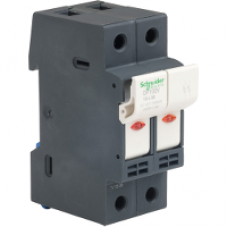 DF102V - TeSyS fuse-disconnector 2P 32A - fuse size 10 x 38 mm - blown fuse indicator, Schneider Electric