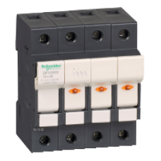 DF103NV - TeSyS fuse-disconnector 3P N 32A - fuse size 10 x 38 mm - blown fuse indicator, Schneider Electric
