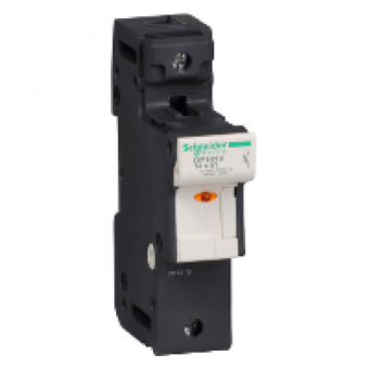 DF141V - TeSyS fuse-disconnector 1P 50A - fuse size 14 x 51 mm - blown fuse indicator, Schneider Electric DF141V - TeSyS fuse-disconnector 1P 50A - fuse size 14 x 51 mm - blown fuse indicator, Schneider Electric