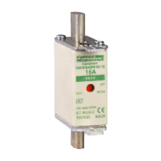 DF2FGA125 - fuse cartridge DIN 00 with blades - aM 125 A - without indication, Schneider Electric
