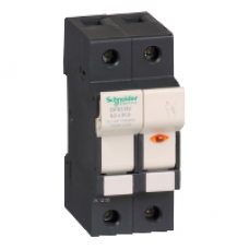 DF81NV - TeSyS fuse-disconnector 1P N 25A -fuse size 8.5 x 31.5 mm- blown fuse indicator, Schneider Electric
