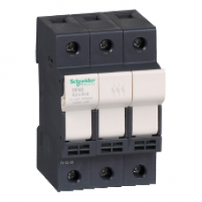 DF83 - TeSyS fuse-disconnector 3P 25A - fuse size 8.5 x 31.5 mm, Schneider Electric