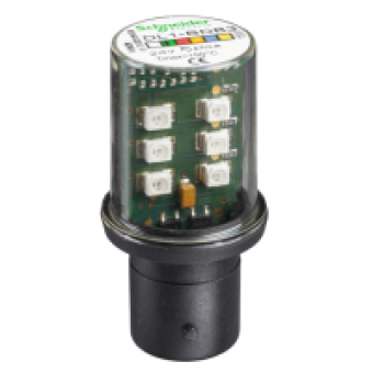 DL1BDB3 - GREEN LED BA15D 24VAC/DC, Schneider Electric DL1BDB3 - GREEN LED BA15D 24VAC/DC, Schneider Electric