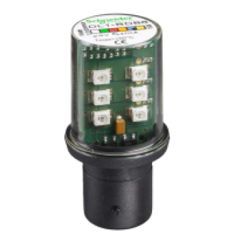 DL1BDB6 - BLUE LED BA15D 24VAC/DC, Schneider Electric
