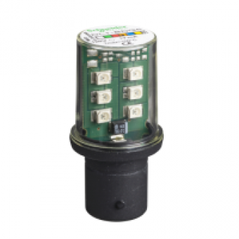 DL1BDG5 - AMBER LED BULB 120V, Schneider Electric