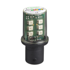 DL1BDG8 - YELLOW LED BA15 120VAC, Schneider Electric