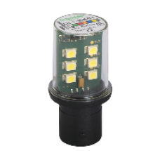 DL1BKB1 - Flashing LED 24 Vac/Vdc White, Schneider Electric