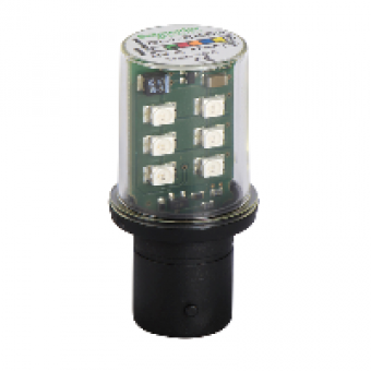DL1BKB3 - Flashing LED 24 Vac/Vdc Green, Schneider Electric