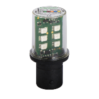 DL1BKG4 - Flashing LED 120 Vac Red, Schneider Electric