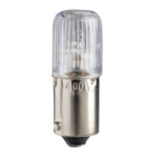 DL1CF110 - clear neon bulb for signalling - BA 9s - 120 V / 2.6 W, Schneider Electric