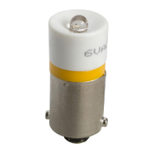 DL1CJ0245 - LED bulb with BA9s base - orange - 24 V AC/DC, Schneider Electric