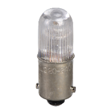 DL1CS3220 - green neon bulb for signalling - BA 9s - 220..240 V, Schneider Electric