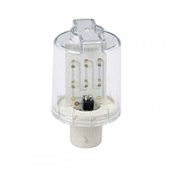DL2EKB8SB - ORANGE FLASHING super bright LED BULB 24 V, Schneider Electric