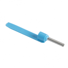 DZ5CA007 - Cable end insulated markable 0 75mm² medium size blue 10 bags NF, Schneider Electric