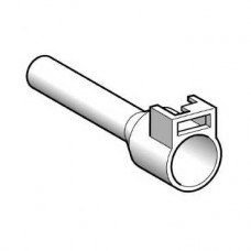 DZ5CA042D - Cable end insulated for clip-in marker 4mm² medium size orange 10 bags DIN, Schneider Electric