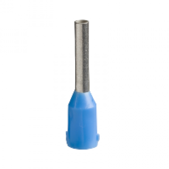DZ5CE007 - Cable end insulated 0 75mm² medium size blue 10 bags NF, Schneider Electric DZ5CE007 - Cable end insulated 0 75mm² medium size blue 10 bags NF, Schneider Electric