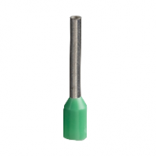 DZ5CE062 - Cable end insulated 6mm² medium size green 1 bag NF, Schneider Electric