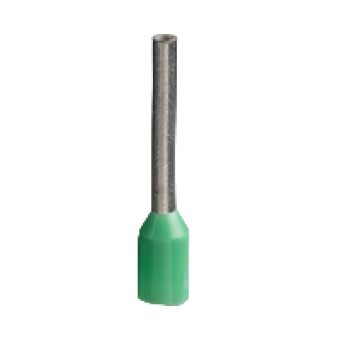 DZ5CE062 - Cable end insulated 6mm² medium size green 1 bag NF, Schneider Electric