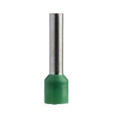 DZ5CE063 - Cable end insulated 6mm² long size green 1 bag NF, Schneider Electric