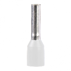 DZ5CEB005 - Cable end insulated in strips of 50pcs 0 5mm² medium size white NF, Schneider Electric