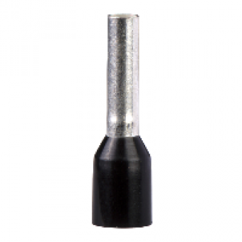 DZ5CEB015 - Cable end insulated in strips of 50pcs 1mm² medium size black NF, Schneider Electric