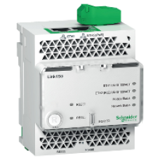 EGX150 - Link150 - ethernet gateway - 2 Ethernet port - 24 V DC and PoE, Schneider Electric