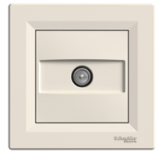 EPH3200123 - Asfora - TV connector ending - 1dB cream, Schneider Electric