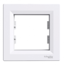 EPH5800121 - Asfora - 1-gang frame - white, Schneider Electric