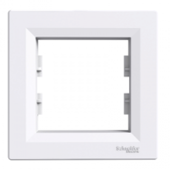 EPH5800121 - Asfora - 1-gang frame - white, Schneider Electric EPH5800121 - Asfora - 1-gang frame - white, Schneider Electric