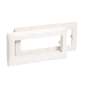 ETK10187E - Ultra - adaptor - 3-module - white RAL 9010, Schneider Electric