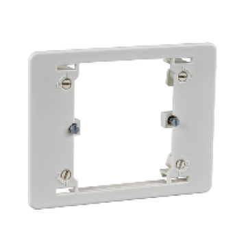 ETK10194 - Ultra - universal adaptor c/c 60 - 1-module - white RAL 9010, Schneider Electric