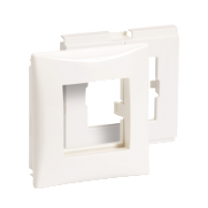 ETK10198E - Ultra - adaptor - 1-module - white RAL 9010, Schneider Electric
