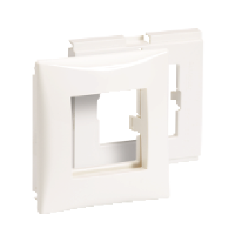 ETK10198E - Ultra - adaptor - 1-module - white RAL 9010, Schneider Electric ETK10198E - Ultra - adaptor - 1-module - white RAL 9010, Schneider Electric