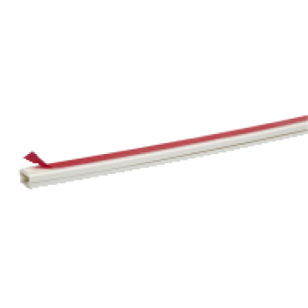 ETK12407 - Ultra - minitrunking - 12 x 7 mm - self-adhesive - PVC - white - 2 m, Schneider Electric