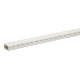 ETK20310 - Ultra - minitrunking - 20 x 10 mm - PVC - white - 2 m, Schneider Electric