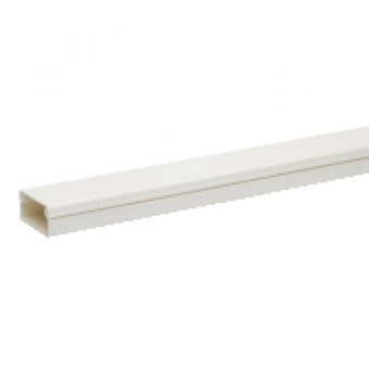 ETK30315 - Ultra - minitrunking - 30 x 15 mm - PVC - white - 2 m, Schneider Electric ETK30315 - Ultra - minitrunking - 30 x 15 mm - PVC - white - 2 m, Schneider Electric