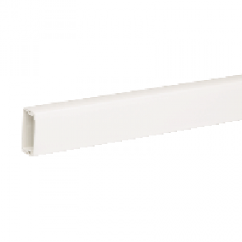 ETK32017 - Ultra - mini trunking - 32 x 17 mm - PVC - white - 2 m, Schneider Electric