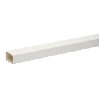 ETK40316 - Ultra - mini trunking - 40 x 16 mm - PVC - white - 2 m, Schneider Electric
