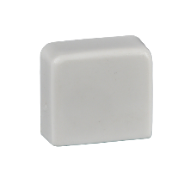 ETK60361 - Ultra - stop end - 60 x 25/40/60 mm - ABS - white, Schneider Electric