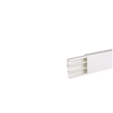 ETK70221 - Ultra - skirting trunking - 70 x 20 mm - PVC - white - 2 m, Schneider Electric
