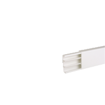 ETK70221 - Ultra - skirting trunking - 70 x 20 mm - PVC - white - 2 m, Schneider Electric