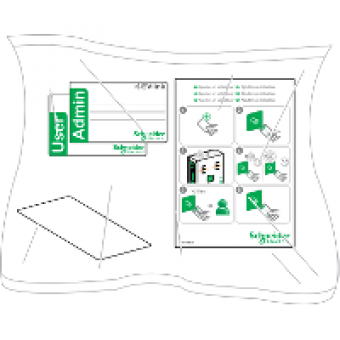 EVP1BNS - Evlink - RFID badges, Schneider Electric