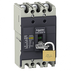 EZALOCK - PadLocking system - for Easypact, Schneider Electric