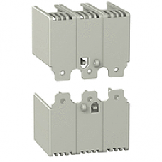 EZATSHD3P - terminal shield - 3 poles - for EZC100 - set of 2, Schneider Electric